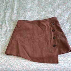 NWT Charlotte Russe Corduroy Skirt